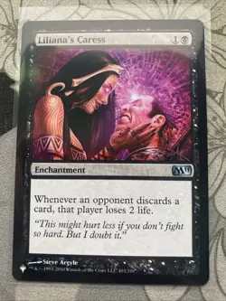 MTG - Liliana's Caress The List Reprints Regular NM - Image 1