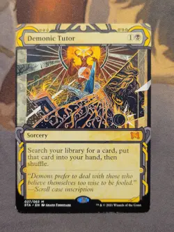 1x Demonic Tutor - Strixhaven: Mystical Archive Mythic MTG NM - Image 1