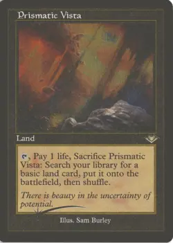 MTG Prismatic Vista (Retro Frame) *Foil Etched* (40) R Modern Horizons NM - Image 1