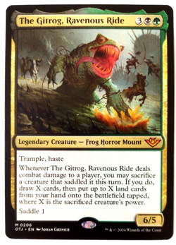 The Gitrog, Ravenous Ride - Outlaws of Thunder Junction (OTJ) - EN - M 0206 - Image 1