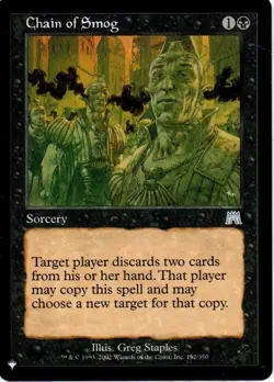 MTG: The List Reprints: Chain of Smog: Lightly Played Condition - Image 1