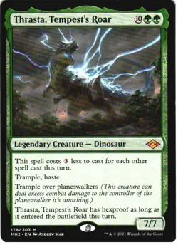 THRASTA, TEMPEST'S ROAR 178 MYTHIC MODERN HORIZONS 2 MAGIC: THE GATHERING LP - Image 1