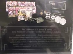 Pokemon Sword and Shield Ultra Premium Collection Zacian & Zamazenta Sealed Box 820650807428 - Image 2