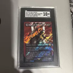 Sephiroth, Fabled SOLDIER (Borderless) (Surge Foil) Final Fantasy Foil - Image 1