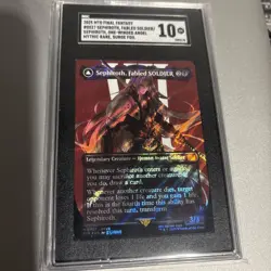 Sephiroth, Fabled SOLDIER (Borderless) (Surge Foil) Final Fantasy Foil - Image 2
