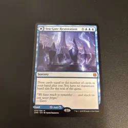 MTG, Sea Gate Restoration Zendikar Rising Regular NM - Image 1