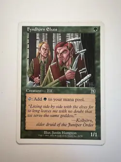 Fyndhorn Elves - MTG Deckmasters - LP - Image 1