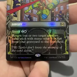 Leonardo's Technique (Showcase) Teenage Mutant Ninja Turtles MTG (FOIL) R0224 NM - Image 4