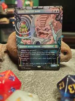 MTG Krang, Master Mind - Showcase Foil - Teenage Mutant Ninja Turtles #0230 - Image 1
