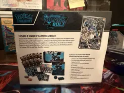 Black Bolt POKEMON CENTER ETB Elite Trainer Box SEALED - Image 3