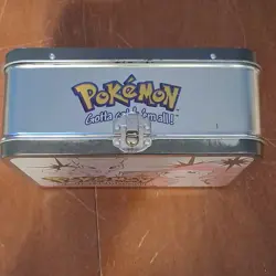 lunchbox Network Pokemon Tin Mewtwo Mew 1999 Trading Card Game Vintage - Image 5