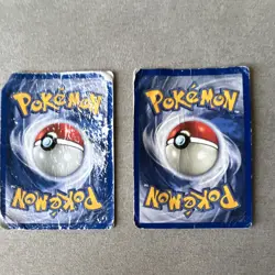 Pokemon Base Set Chansey 3/130 & Blastoise 2/102 - 2 Card Lot. - Image 2