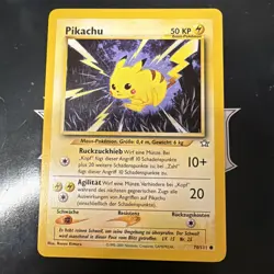 2000 Pokemon Neo Genesis #70/111 German Edition - Pikachu - Image 1