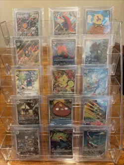 Pokemon TCG 15 Card Lot Alternate Art Cards All NM-Mint Sleeved, And Top Loaded - Image 1