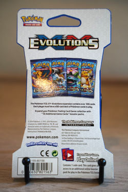 Pokemon TCG XY Evolutions Sleeved Booster Pack 2016 Venusaur Artwork Sealed - Image 2