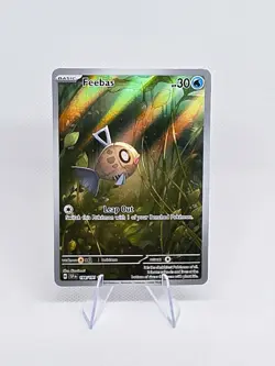Pokemon Feebas IR 198/191 Surging Sparks Illustration Rare NM - Image 1