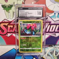 CGC 10 Venusaur 003/078 Reverse Holo - Pokemon GO - Pokemon TCG - SHIPS FAST - Image 1
