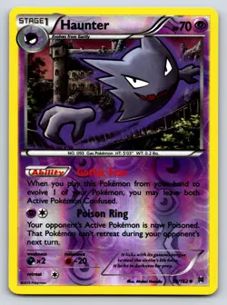 Haunter 59/162 Uncommon BREAKthrough Pokemon Reverse Holo Lightly Played - Image 1