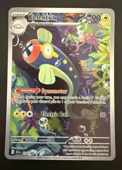 Eelektrik 114/086 Illustration Rare - Black Bolt - Pokemon TCG- NM - Image 1