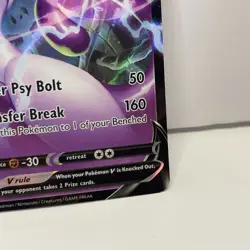 Pokemon TCG Mewtwo V 030/078 Pokemon GO PGO Ultra Rare Sword & Shield SSH NM - Image 4