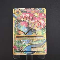 Pokemon TCG XY Evolutions M Venusaur EX 100/108 Full Art Ultra Rare - Image 1