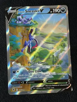 Hisuian Sneasler V 175/189 - Pokemon TCG Holo Alt Alternate Full Art Ultra Rare - Image 1