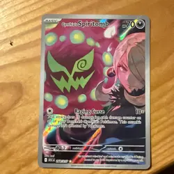 CYNTHIA'S SPIRITOMB 2026 POKEMON ASCENDED HEROES 244/217 ILLUSTRATION RARE Q6973 - Image 1