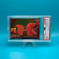 New Friends & Farewells Foil #59 1999 Topps Pokemon First Movie Blue Logo PSA 9 - Image 2