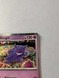 Pokemon TCG Gengar Scarlet & Violet-151 094/165 Cosmos Holo Rare - Image 4