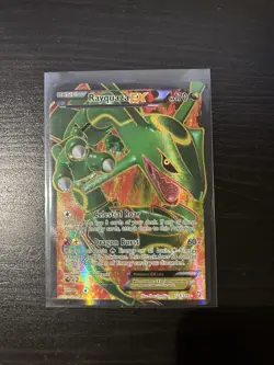 Pokemon Rayquaza EX 123/124 Holo Dragons Exalted (Lightly Played) - Image 1