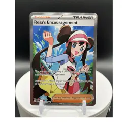 Pokemon Rosa's Encouragement 1/088 Perfect Order Full Art Holo UR Trainer EN - Image 1