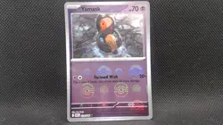YAMASK 039/086 C WHITE FLARE POKEMON REVERSE HOLO POKEBALL NM - Image 1