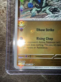 Pokemon - Sawk - Master Ball - 049/086 - SV White Flare - Image 4