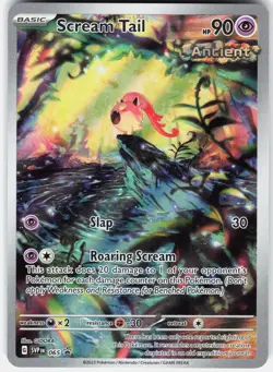 Pokemon Scream Tail 065 Holo Promo Scarlet & Violet Promo Pokemon Near Mint - Image 1