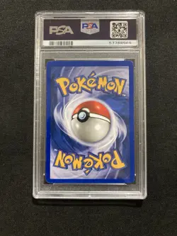 Pokemon 1999 base set 1st Machamp Holo Rare #8 PSA 4 - Image 2