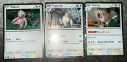 Full set of 9 Pokemon cosmos holo triple whammy promos darkrai tyranitar - Image 4