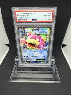 2016 Pokemon Slowbro EX XY Evolutions #26 PSA 10 - Image 1