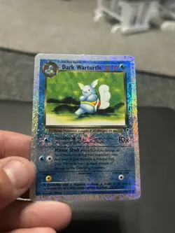 Pokemon TCG Dark Wartortle Reverse Holo 39/110 Legendary Collection 2002 LP/MP - Image 1