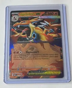 Mega Charizard Y ex 030 Black Star Mega Evolution Promo Pokemon NM/M - Image 1
