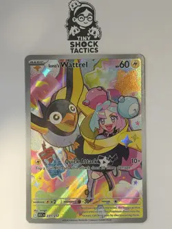 Pokemon Iono's Wattrel - 231/217 - ME: Ascended Heroes (ASC) IR Full Art NM - Image 1