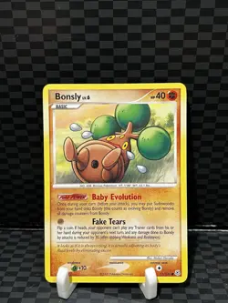 Bonsly 71/130 - Pokemon TCG Diamond and Pearl - Regular Common - MP - Image 1