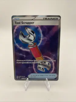 Tool Scrapper 115/086 Full Art Double Ultra Rare Pokemon Chaos Rising ME04 NM - Image 1