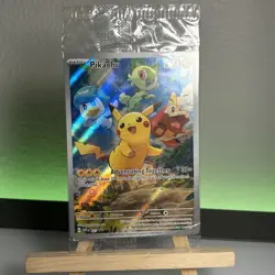Pokemon TCG Pikachu 027/SV-P SV: Scarlet & Violet Promo Holo ENG 2023 SEALED - Image 1