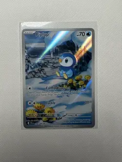 Pokemon Piplup Illustration Rare 98/94 Phantasmal Flames - Image 1