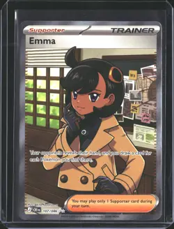 Emma 107/086 Ultra Rare ME04: Chaos Rising Pokemon NM/M - Image 1