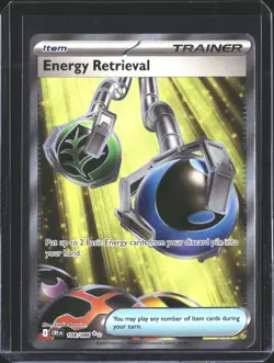 Energy Retrieval 108/086 Ultra Rare ME04: Chaos Rising Pokemon NM/M - Image 1
