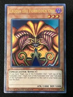 Yu-Gi-Oh - Exodia the Forbidden One - The Lost Art (LART) Complete Promo Set - Image 2