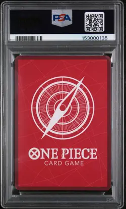 2025 ONE PIECE OP13-CARRYING ON HIS WILL ALTERNATE ART MONKEY D. LUFFY PSA 10 - Image 2