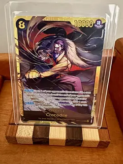 Crocodile 2026 One Piece Azure Sea's Seven #OP14-120 Secret Rare - Image 3