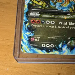 Pokemon TCG Charizard EX + M Charizard EX Holo 2-Card Lot Flashfire 2014 ENG - Image 4